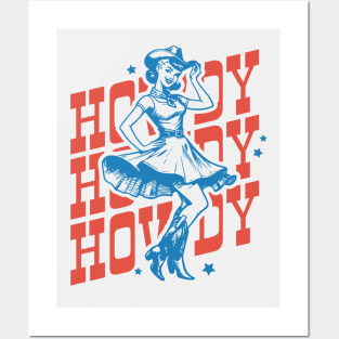 Long Live Howdy Rodeo Western Country Southern Cowgirls Posters and Art